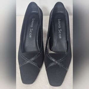 Laura Scott Black Women's Shoes